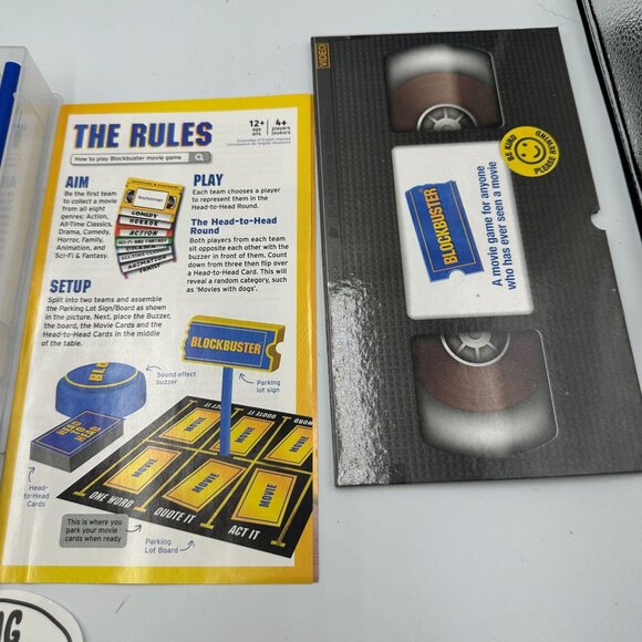 Blockbuster Party Game Big Potato Games Interactive Fun Complete Set - Picture 5 of 6